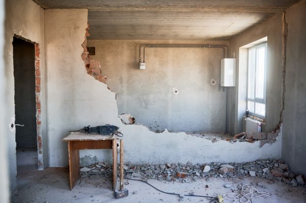 Wall Demolition in Sherman