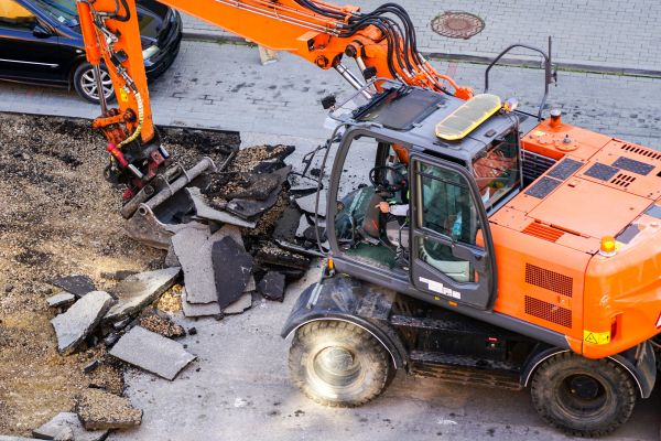 Asphalt Demolition in Sherman