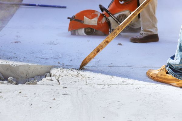 Pavement Removal in Sherman
