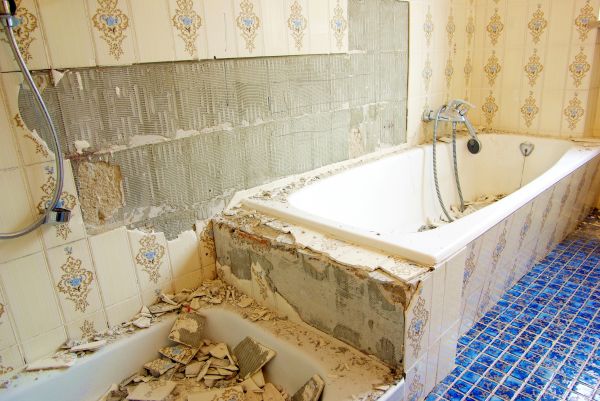 Shower Demolition in Sherman
