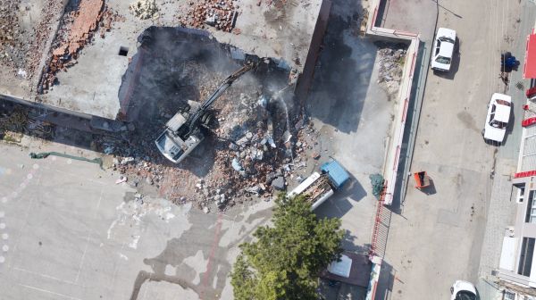 Foundation Demolition in Sherman
