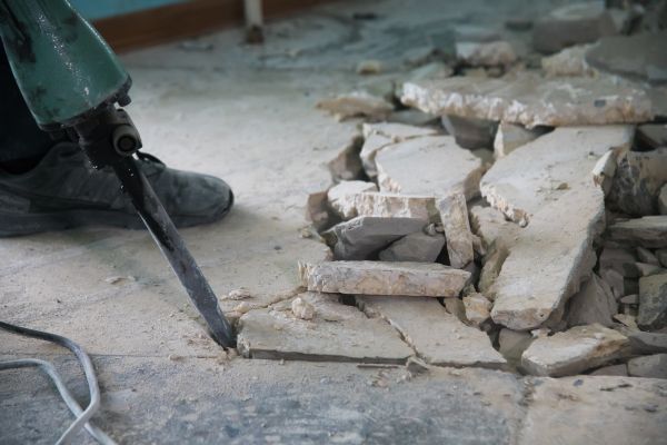Cement Slab Removal in Sherman