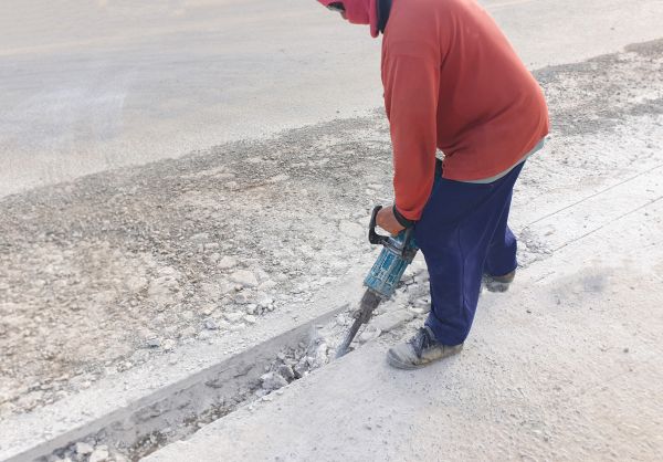 Cement Demolition in Sherman
