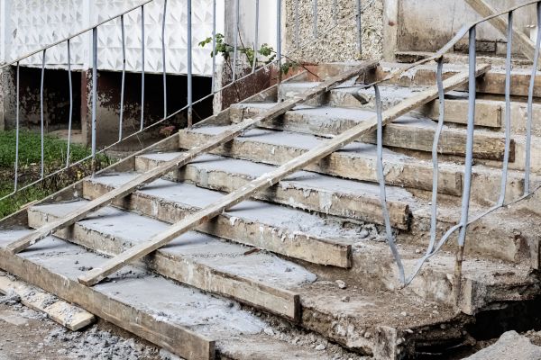 Staircase Demolition in Sherman